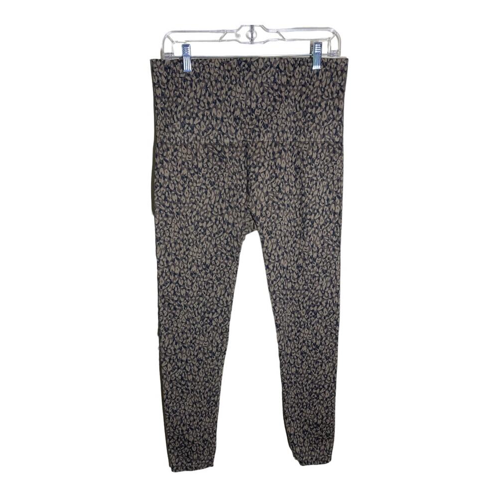 SPANX Look At Me Now Brown Black Animal Print Legging Pants 3X - Picture 5 of 5
